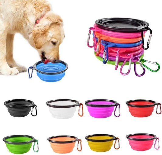 Portable Foldable Pet Feeding Bowl