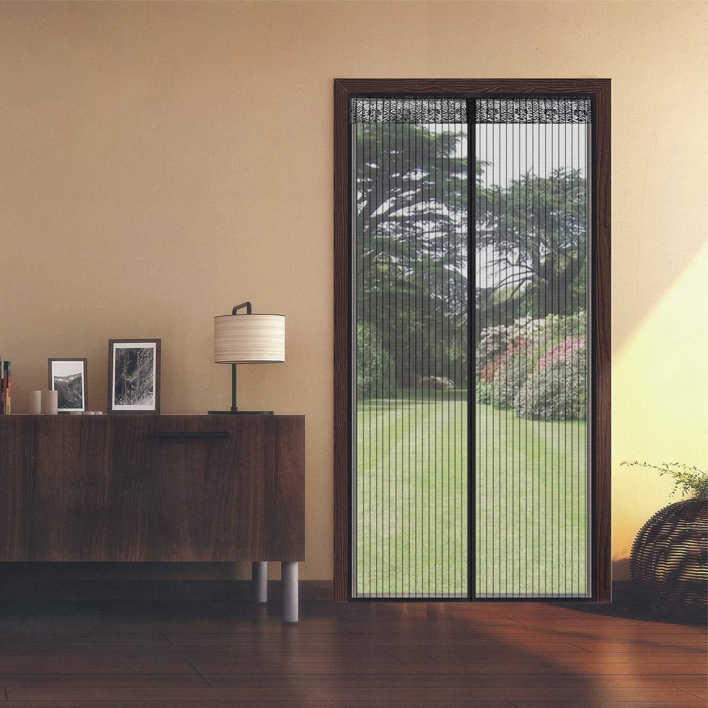 Hands-Free Auto Close Mosquito Net for Doors