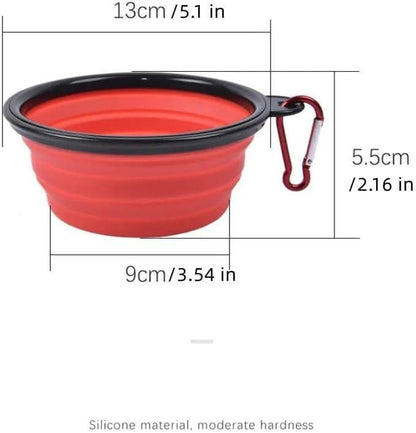 Portable Foldable Pet Feeding Bowl
