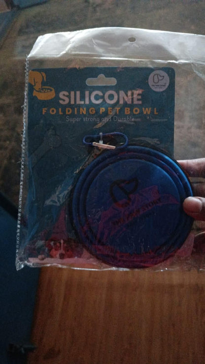 Portable Foldable Pet Feeding Bowl
